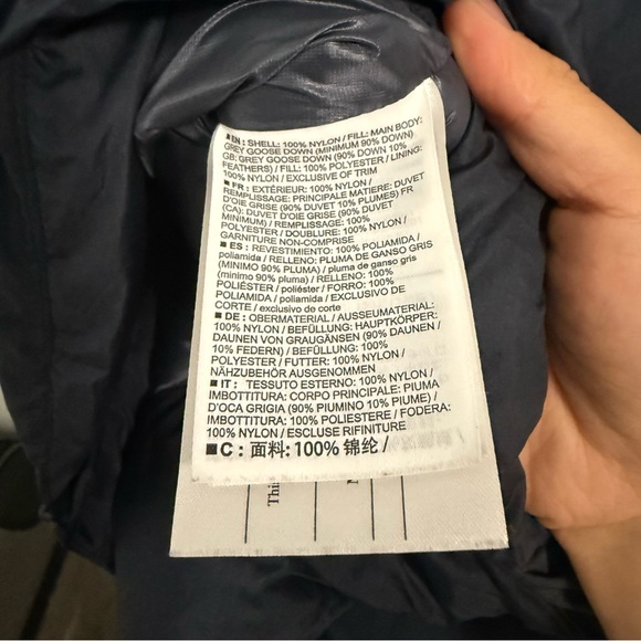 Arc’teryx Piedmont Vest Down Men’s Navy Blue Large - Picture 8 of 9